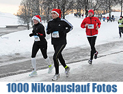 Nikolauslauf 2010 in München am 4.12.: über 10 km als Auftakt der Münchner Winterlaufserie (Foto: Ingrid Grossmann)